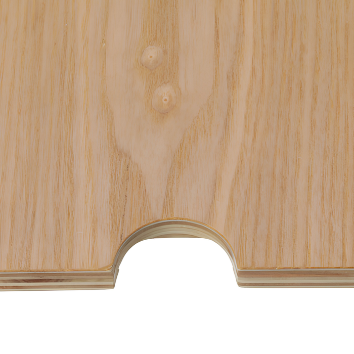 NON-SLIP WOOD TRAY FOR  STEEL WAGON TROLLEY S GF-14037