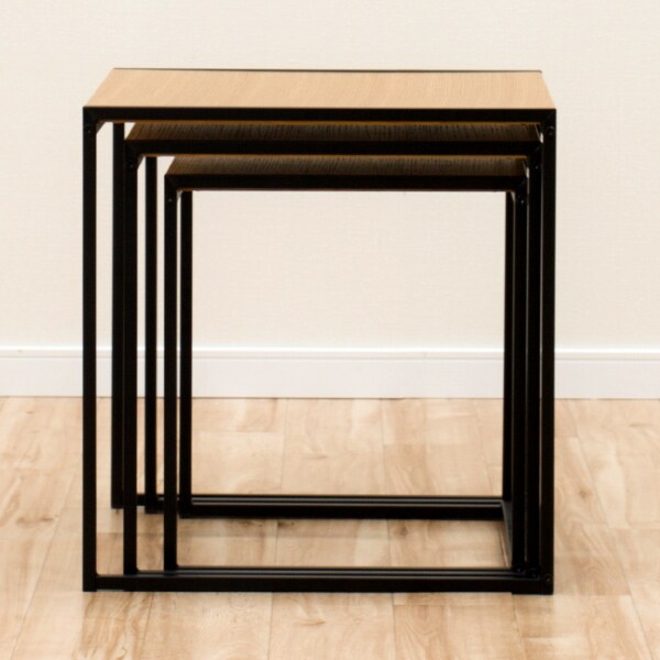 NEST TABLE EDLE LBR (3-PCS SET)