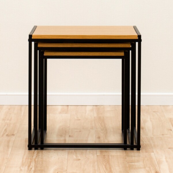 NEST TABLE EDLE LBR (3-PCS SET)