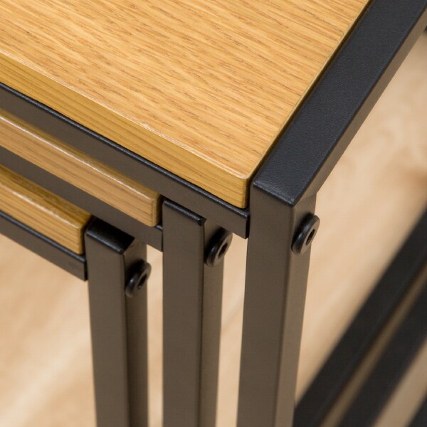 NEST TABLE EDLE LBR (3-PCS SET)
