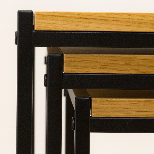 NEST TABLE EDLE LBR (3-PCS SET)