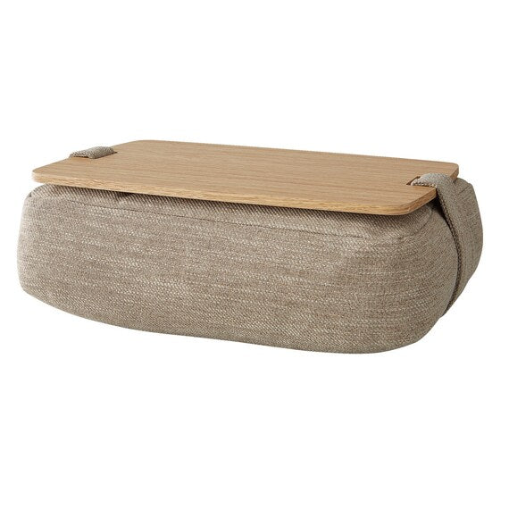 TABLE WITH CUSHION PKR01 LBR