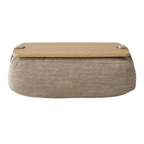 TABLE WITH CUSHION PKR01 LBR