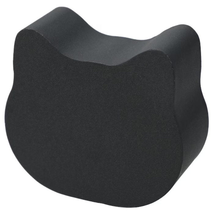 LED CLOCK DC CAT BK S7041