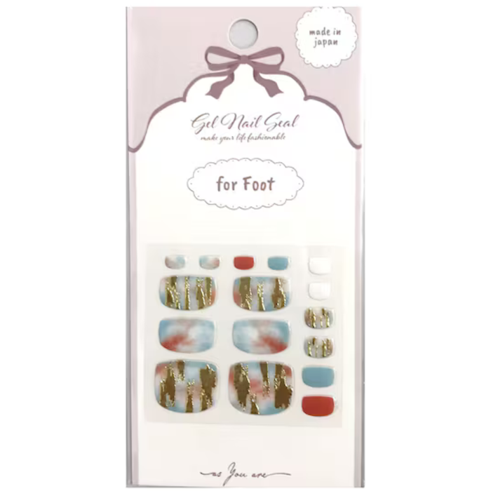 Gel Nail Seal 26SS Foot Marble