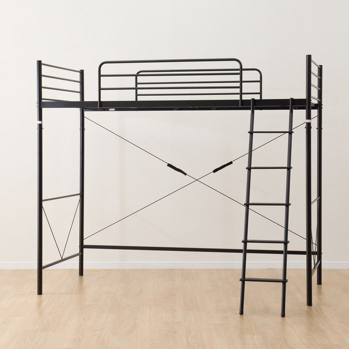 STEEL HIGH BED (HB-001BK)
