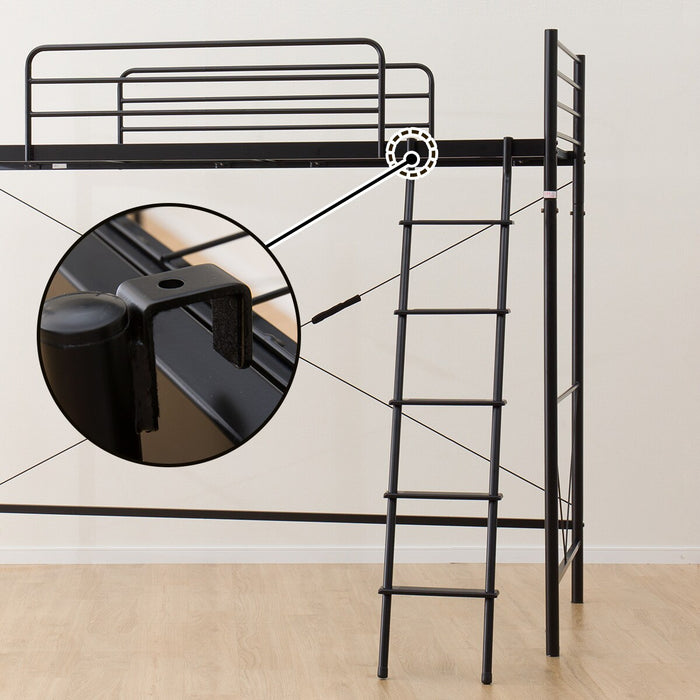 STEEL HIGH BED (HB-001BK)