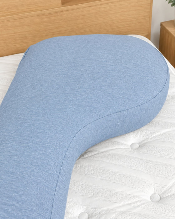 HEAD SUPPORT BODY PILLOW COVER NCOOLWSP BL H2405