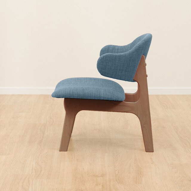 1P Chair Relax Wide Arm NSF MBR/TBL