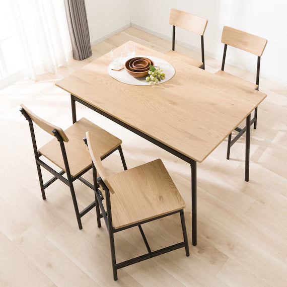DINING TABLE 110 5-PIECE SET KP512 LBR