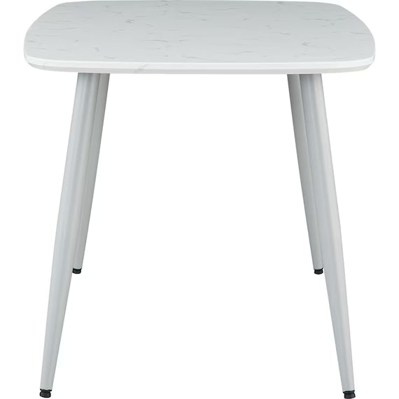 DINING TABLE 120/80 FY101 WH/LGY