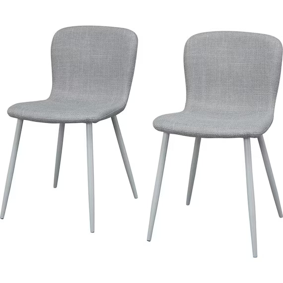 DINING CHAIR 2PCS FY101-2 GY/LGY