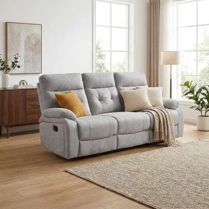 3S RECLINER MD1248 CLOUDS