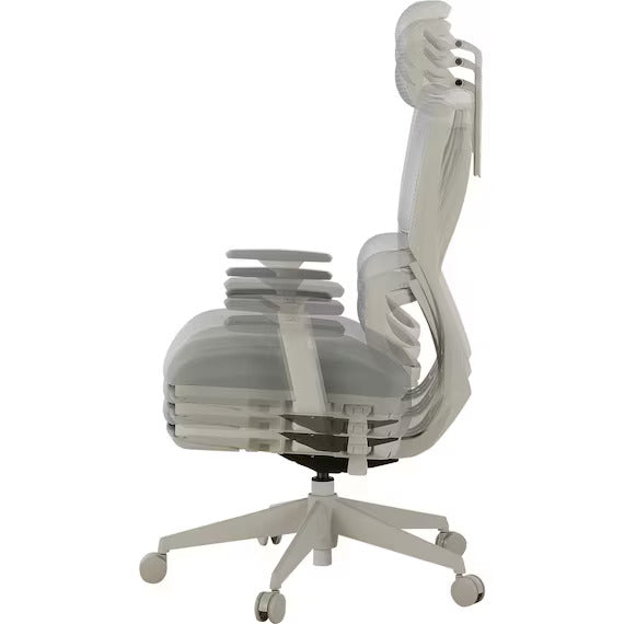 OFFICE CHAIR OC707 POCKET COIL WH/WH