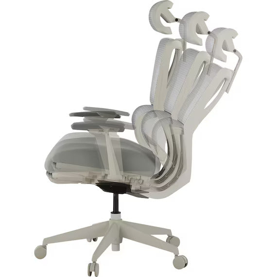 OFFICE CHAIR OC707 POCKET COIL WH/WH