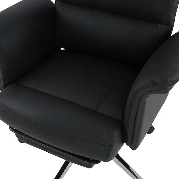 CONFORTCHAIR OC909 LEATHER BK