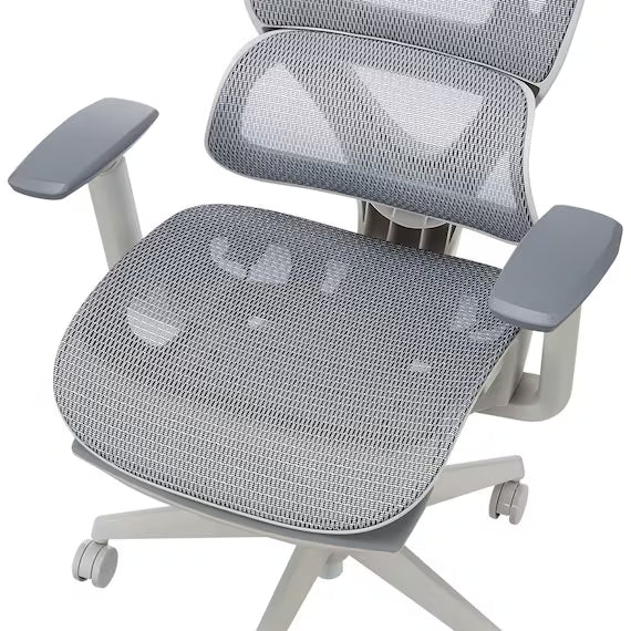 OFFICECHAIR OC707 SMALL ELASTOMERMESH WH