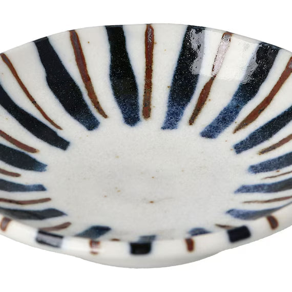 ULTRA LIGHTWEIGHT 9CM ROUND PLATE KARU:ECLE NISHOKUTOKUSA