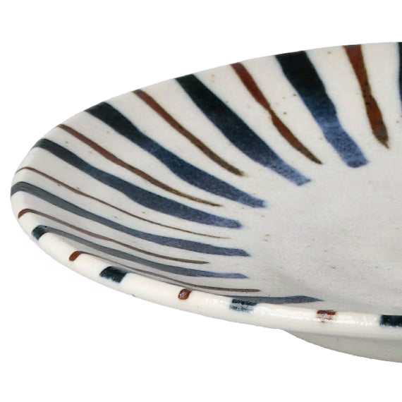 ULTRA LIGHTWEIGHT 18CM ROUND PLATE KARU:ECLE NISHOKUTOKUSA