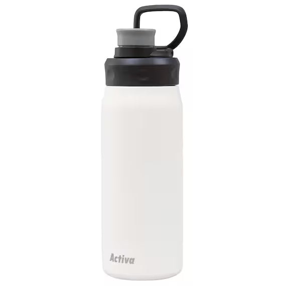 SPORTBOTTLE WITH HANDLE 600ML IV