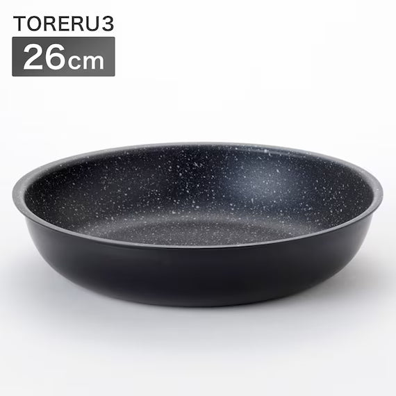 IH LIGHT FRYPAN 26CM BK TORERU3 KY046