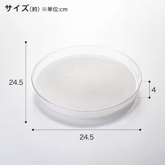 ANTI-SLIP REFRIGERATOR ROTATING TRAY CL