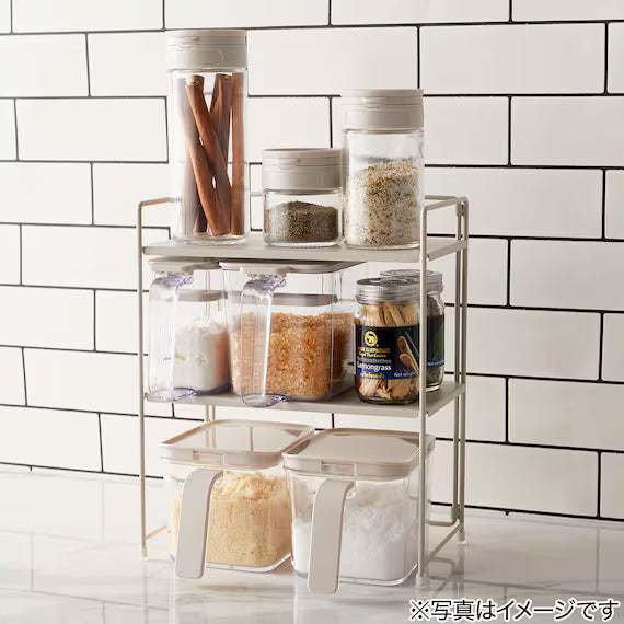 HEIGHT ADJUSTABLE SPICE RACK 22X27 MO DR001