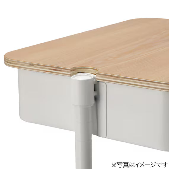 NON-SLIP WOOD TRAY FOR  STEEL WAGON TROLLEY GF-14042L