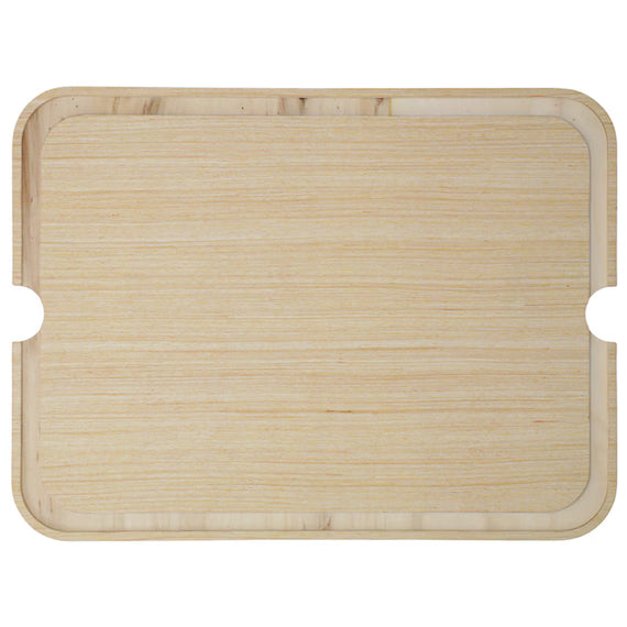NON-SLIP WOOD TRAY FOR  STEEL WAGON TROLLEY GF-14042L