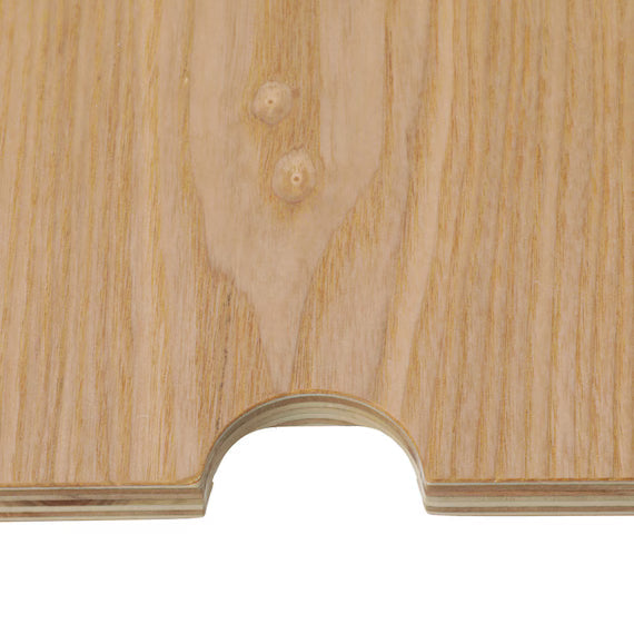 NON-SLIP WOOD TRAY FOR  STEEL WAGON TROLLEY GF-14042L