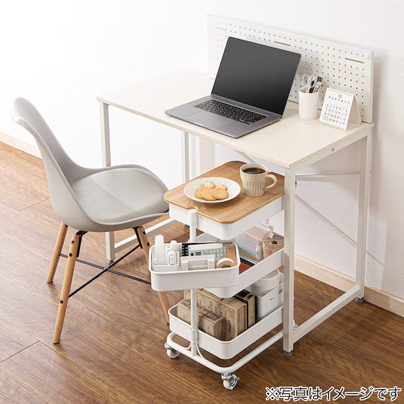 NON-SLIP WOOD TRAY FOR  STEEL WAGON TROLLEY S GF-14037