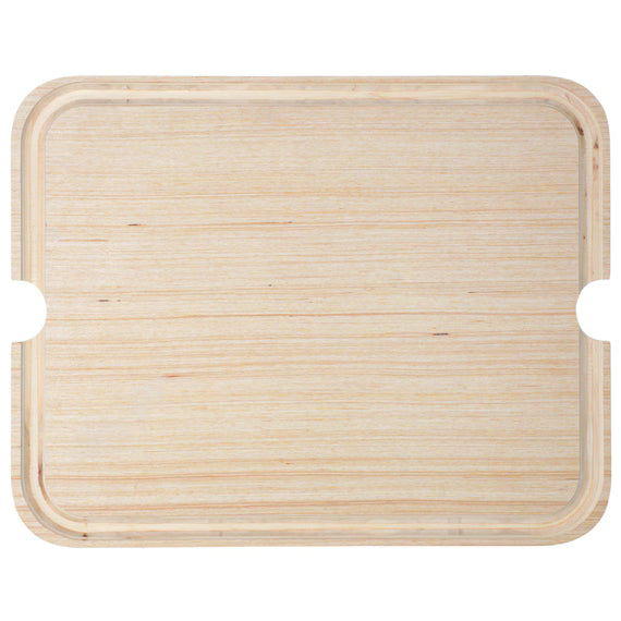 NON-SLIP WOOD TRAY FOR  STEEL WAGON TROLLEY S GF-14037