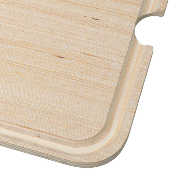 NON-SLIP WOOD TRAY FOR  STEEL WAGON TROLLEY S GF-14037