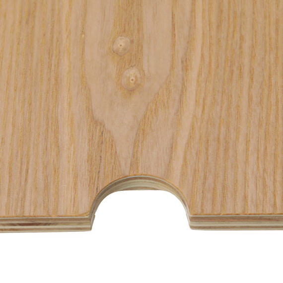 NON-SLIP WOOD TRAY FOR  STEEL WAGON TROLLEY S GF-14037