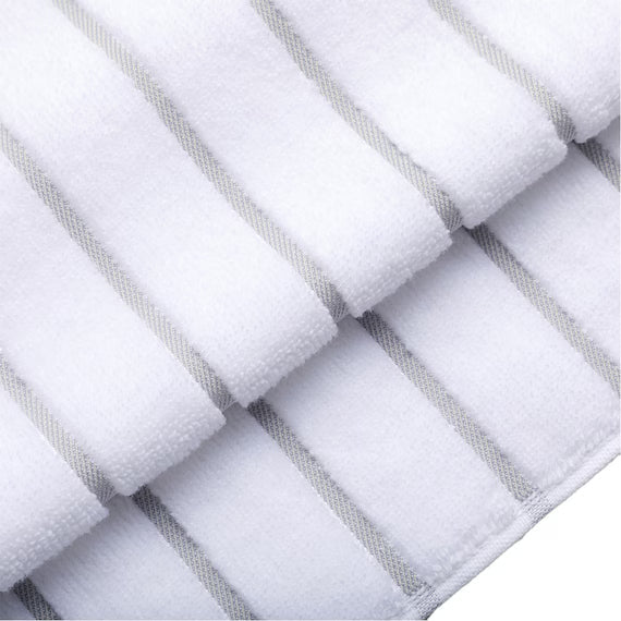 SLIM BATH TOWEL 33X120 GY WS003
