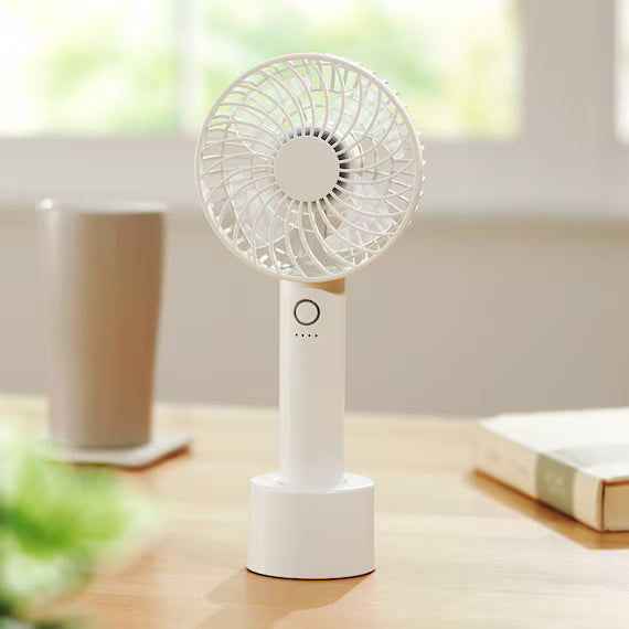RECHARGEABLE HANDY FAN HF317-WH