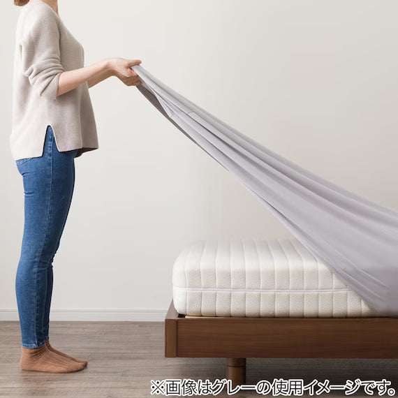 STRETCH FITTEDSHEET38 NFIT FT01 PREMIUM WH SD-D