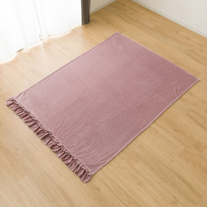 HALF BLANKET SMOOTH TOUCH FRILL A24 RO