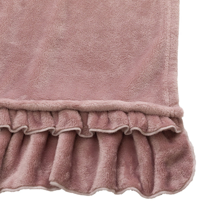 HALF BLANKET SMOOTH TOUCH FRILL A24 RO