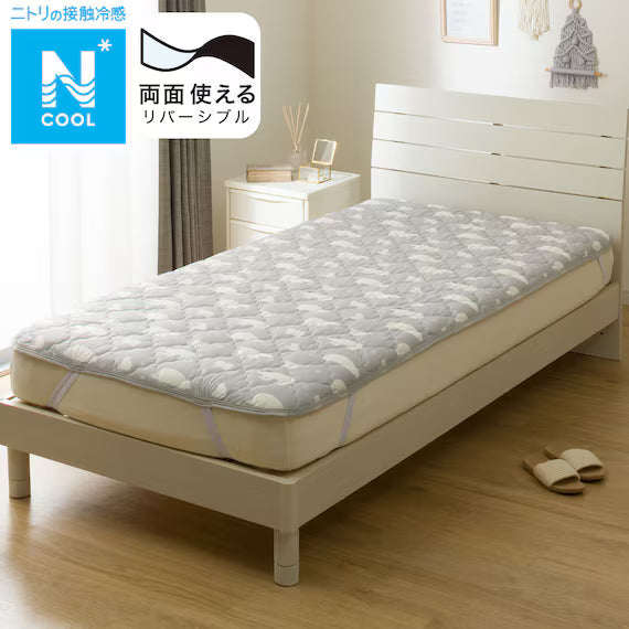 REVERSIBLE PADDED SHEET TOPPER N COOL S2503 BEAR Q