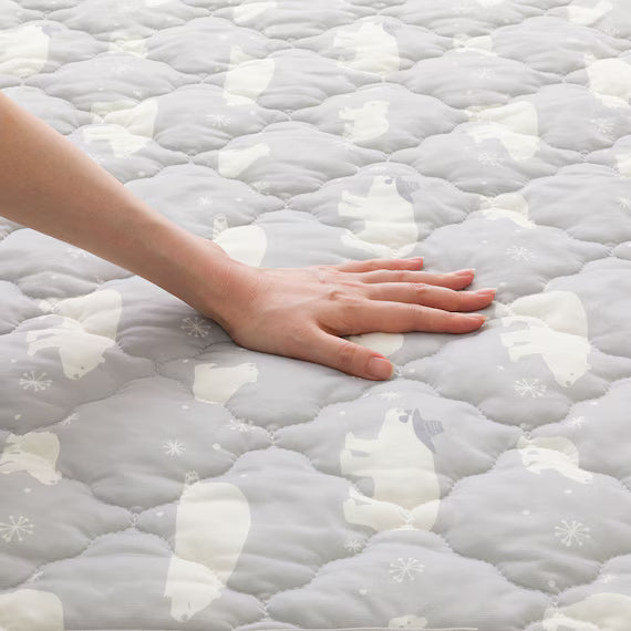 REVERSIBLE PADDED SHEET TOPPER N COOL S2503 BEAR Q