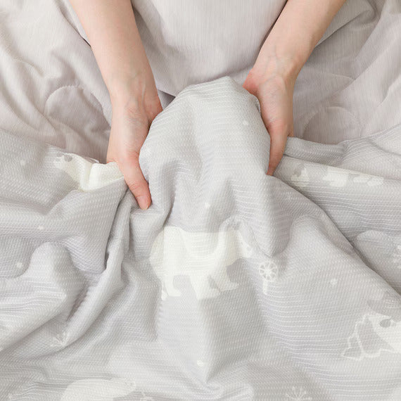 REVERSIBLE COMFORTER N COOL S2503 BEAR Q