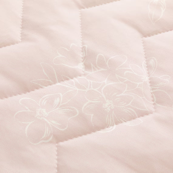 REVERSIBLE PADDED PILLOW TOPPER N COOL WSP S2511 FLOWER RO