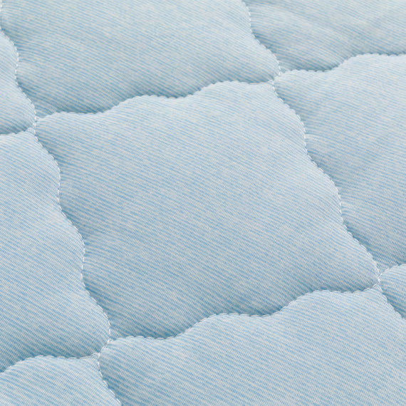 REVERSIBLE PADDED SHEET TOPPER N COOL K BL S2501