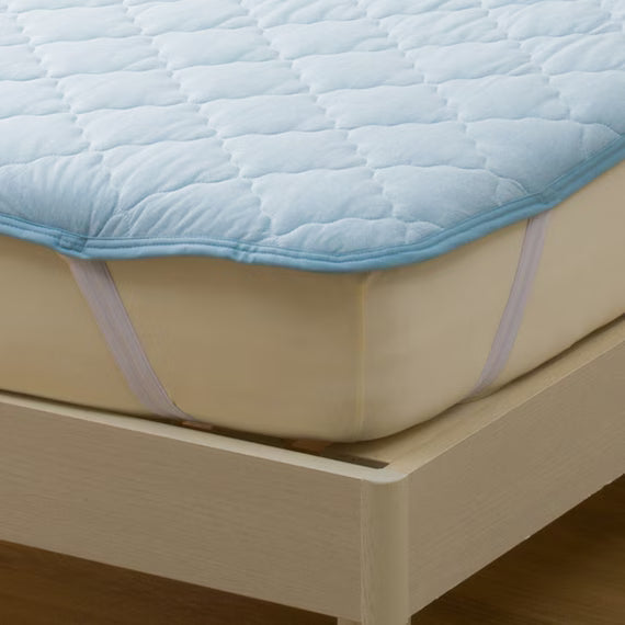 REVERSIBLE PADDED SHEET TOPPER N COOL K BL S2501