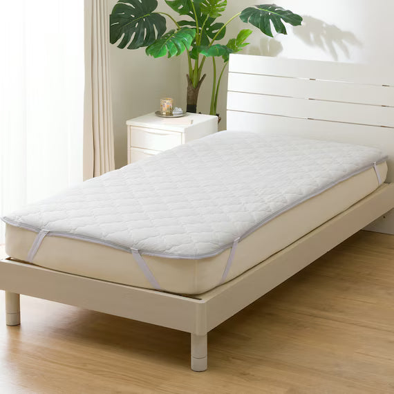 REVERSIBLE PADDED SHEET TOPPER N COOL SD GY S2501