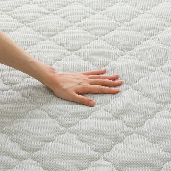 REVERSIBLE PADDED SHEET TOPPER N COOL SD GY S2501