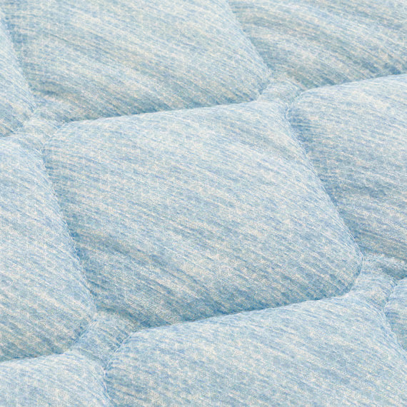 REVERSIBLE PADDED SHEET TOPPER N COOL SP S BL S2502