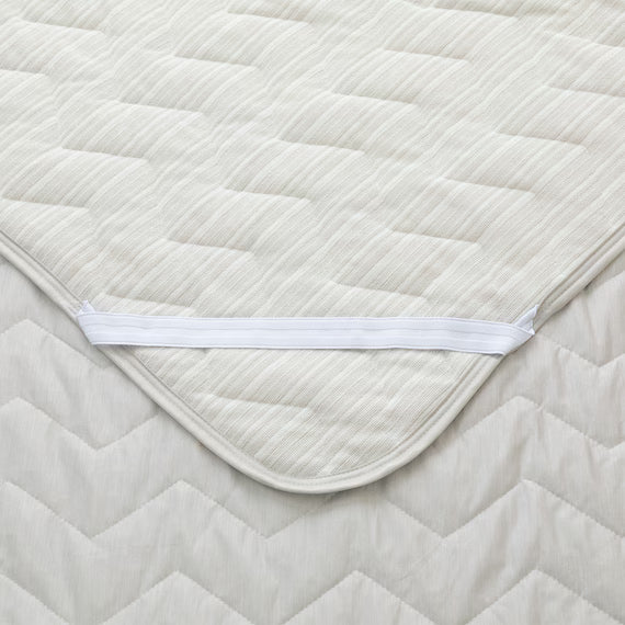 REVERSIBLE PADDED SHEET TOPPER N COOL WSP S GY S2503