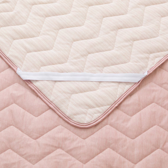 REVERSIBLE PADDED SHEET TOPPER N COOL WSP S RO S2503